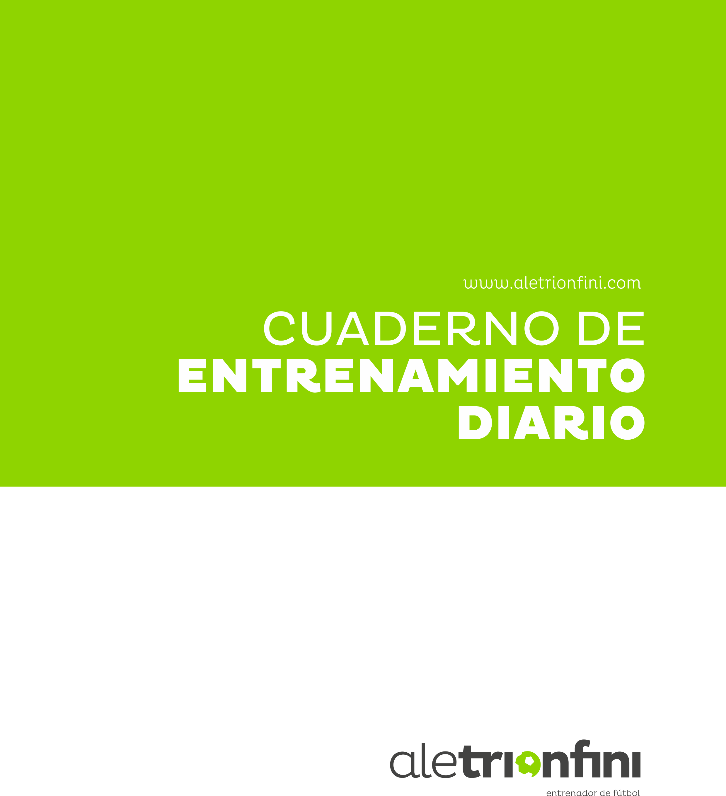 Cuaderno de entrenamiento diario